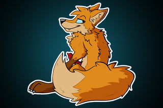 Fuxi's Sticker - Naughty Fox