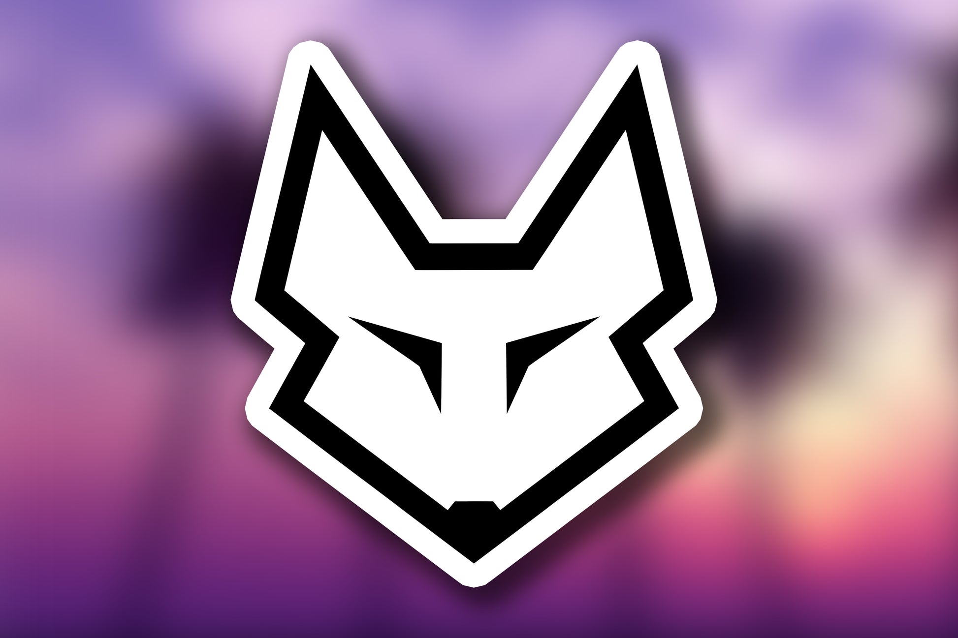 Logo of Naughty Fox Sticker